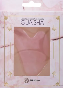Gesichtsmassage-Platte Gua Sha rosa
