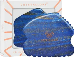 Gesichtsmassage-Platte Lapislazuli blau
