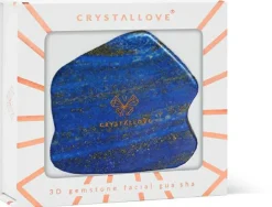 Gesichtsmassage-Platte Lapislazuli blau
