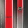 Glasnagelfeile mit Etui 14 cm, rot
