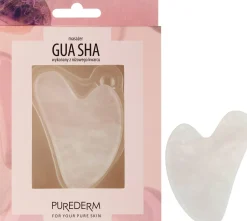 Gua Sha Gesichtsmassagegerät, Rosenquarz