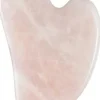 Gua Sha Gesichtsmassage-Platte aus Rosenquarz