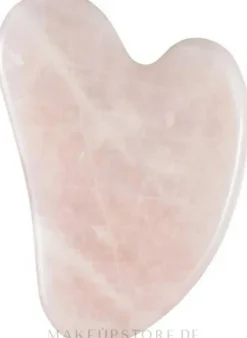 Gua Sha Gesichtsmassage-Platte aus Rosenquarz