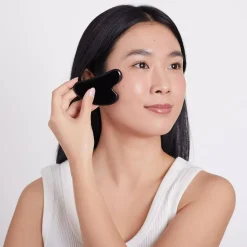 Gua Sha Massager-Schaber, Obsidian