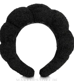 Haarband für routinemäßige Kosmetikbehandlungen, schwarz Easy Spa