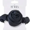 Haarband, schwarze Rose