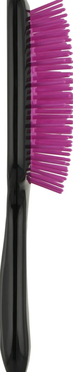 Haarbürste Fuchsia mit Schwarz