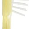 Haarbürste gelb-weiß