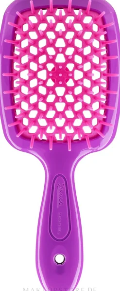 Haarbürste lila mit rosa