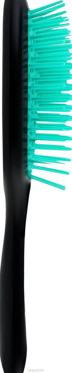 Haarbürste 71SP234 TFF schwarz mit türkis