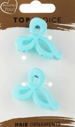 Haarclips, 21220+1, 2 Stk., blau