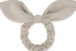 Haargummi aus Wildleder mit Ohren beige Bunny
