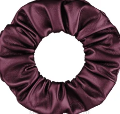 Haargummi Öko-Leder Marsala Faux Leather Classic