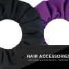 Haargummi-Set schwarz und violett 2 St.