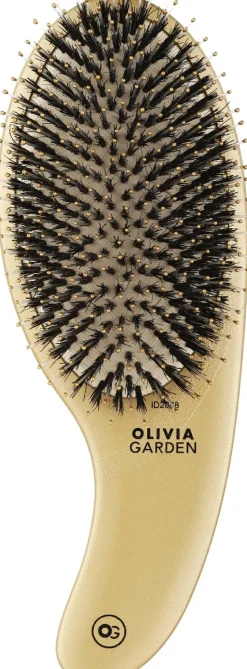 Haarmassagebürste golden