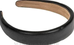 Haarreif 417407 Öko-Leder schwarz