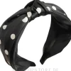 Haarreif Simple schwarz mit Tupfen
