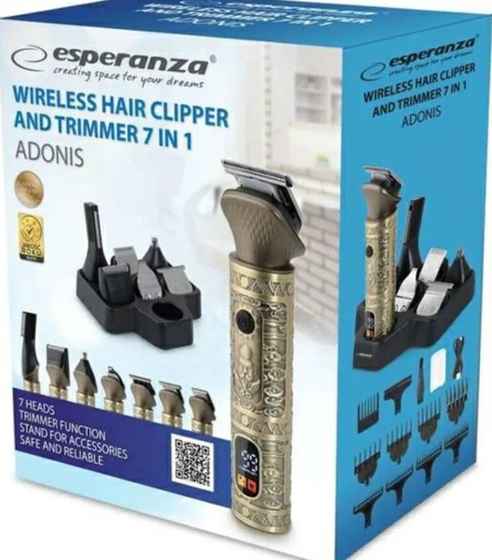 Haarschneidemaschine mit Trimmerfunktion, 7 in 1