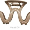 Haarspange Zickzack beige