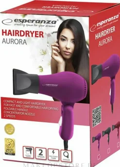 Haartrockner lila