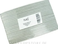 Halbkreisförmige Nagelfeile 100/180 grau