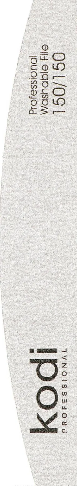 Halbmond-Nagelfeile 150/150, grau