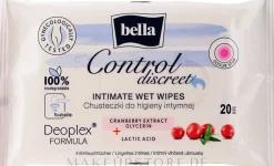 Intimpflegetücher mit Cranberry-Extrakt und Milchsäure 20 St.
