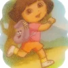 Kinder-Badeschwamm Dora 169-4