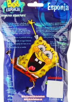 Kinder-Badeschwamm Sponge Bob gelb-blau