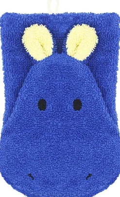 Kinder-Schwamm-Handschuh für das Bad Nilpferd Hilda
