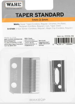 Klingenblock 01006-416 für die Haarmaschine Super Taper, Icon, 100 Year, 1-3,5 mm