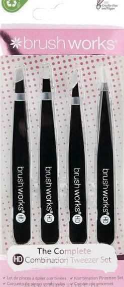 Kombination Pinzetten-Set schwarz