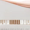 Kompakte Haarbürste rosegold-cremeweiß