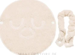 Kompressionstuch für kosmetische Behandlungen, beige Towel Mask
