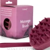 Kopfhautmassagebürste Bordeaux Red