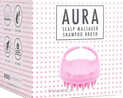 Kopfmassagebürste, rosa