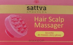 Kopfmassagebürste rosa
