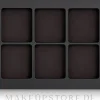Kosmetikkoffer mit 10 quadratischen Zellen