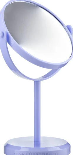 Kosmetikspiegel mit Ständer rund 85703 hellviolett
