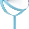 Kosmetikspiegel mit Ständer rund 85703 blau