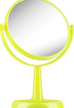 Kosmetikspiegel mit Ständer 85734 rund 15,5 cm grün
