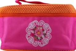 Kosmetiktasche 98154 rosa-orange