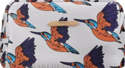 Kosmetiktasche 4852 Vögel grau