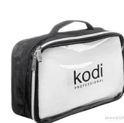Kosmetiktasche aus Nylon №1 mit Reißverschluss, schwarz
