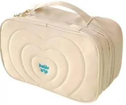 Kosmetiktasche, KS132K, cremefarben