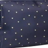 Kosmetiktasche mit doppeltem Reißverschluss „Golden Heart“