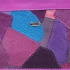 Kosmetiktasche Patchwork 94453 Blumenmischung mit Flieder