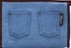 Kosmetiktasche Real Jeans. Denim 94552 hellblau