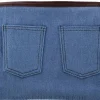 Kosmetiktasche Real Jeans. Denim 94569 hellblau