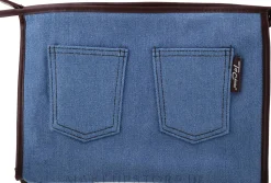 Kosmetiktasche Real Jeans. Denim 94569 hellblau